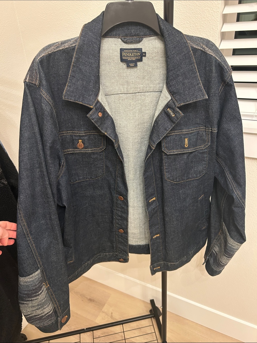 Pendleton Dark Indigo Denim Jacket